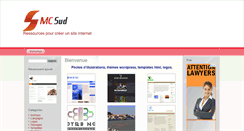 Desktop Screenshot of mc-sud.com