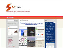 Tablet Screenshot of mc-sud.com